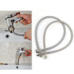 60cm Stainless Steel Flexible Cold/Hot Water Supply Faucet Hoses