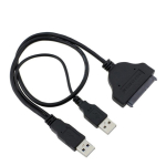USB2.0 To SATA 22 Pin Hard State Cable Adapter Connecter Convert