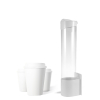 Premium Pull Out Magnetic Paper Cup Holder Water Dispenser Storage