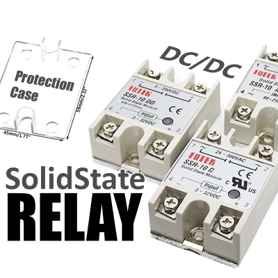 DC to DC Solid State Relay SSR with protective casing DC to DC Solid State Relay SSR with protective casing