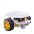 Arduino 2WD 2 Layer Round Robot Car Chassis Kit (FREE Battery Holder)