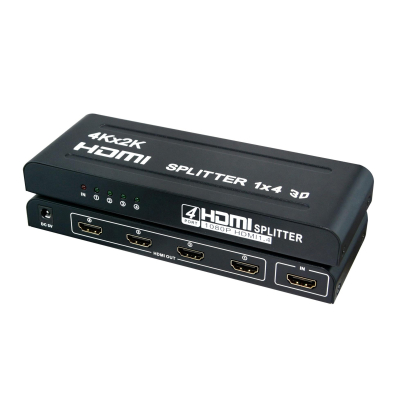 HDMI Splitter 1080p 4K 2K 3D 1 in 4 out 1x4 Full HD  (2656)