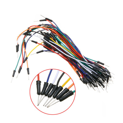 Arduino IoT Breadboard Jumper Wire 1P-1P Male to Male Pack (65pcs)