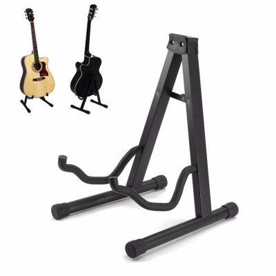 Foldable Guitar Stand for Acoustic, Classical, Electric or Bass Guitar