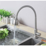 F304 Stainless Steel Flexible Sink Basin Water Tap Table Top Faucet