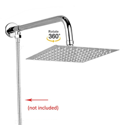 8 Inch Stainless Steel Rain Shower Head with spliter(stock only)