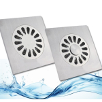 Floor Drain 15cm 2 layer Anti Odour [Single/Dual Use] Stainless Steel