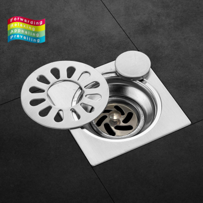 Floor Drain 10cm 15cm 3 layer Anti Odour Stainless Steel