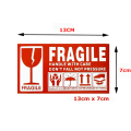 100pc Fragile Sticker Courier Lebel Postage Shipping 13cm x 7cm