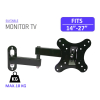 Adjustable 14-27 Inch LCD LED TV Monitor Arm Wall Mount Bracket