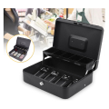 Portable Petty Cash Cashier Safe Drawer Box Storage Compartment Tray