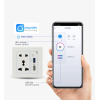 Smart Life Wall Smart Power Socket with Wifi Control USB QC3