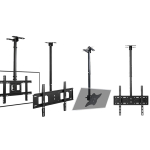 LCD LED TV Tilt Ceiling Wall Mount TV Bracket 