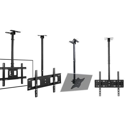 LCD LED TV Tilt Ceiling Wall Mount TV Bracket 