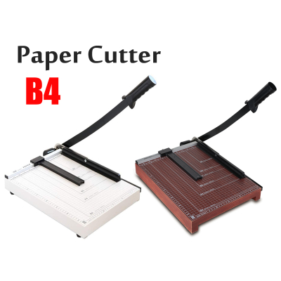 Heavy Duty B4 Paper Cutter Wood / Metal Base 12 x 15 (stock)