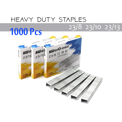 KW-triO Heavy Duty Metal Staples 23/8 23/10 23/13 1000Pcs