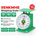 RENKMHE 50kg/100kg/150kg Weight Scale Heavy Duty Mechanical Flat Plate RENKMHE 50kg/100kg/150kg Weight Scale Heavy Duty Mechanical Flat Plate