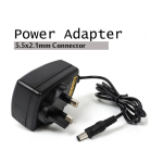 6V 9V Power Supply Adapter Adaptor AC to DC 5.5 x 2.5 mm