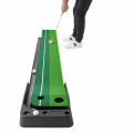 Golf Putter Trainer Putting Training Practice Grass Mat Indoor