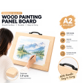 A2 Wooden Art Mounting Board 60x45cm For Drawing Sketching with Handle A2 Wooden Art Mounting Board 60x45cm For Drawing Sketching with Handle