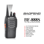 ORIGINAL BaoFeng BF-888S Walkie Talkie 16 Channel Radio BF888S