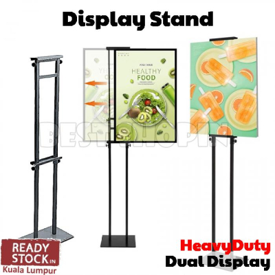 Double-Sided Adjustable Heavy Duty Poster Easel Banner Stand Holder