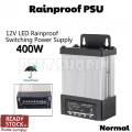 Economy 12V Power Supply 12V 400W Rainproof LED Transformer