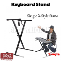 Heavy Duty Keyboard Stand X-Frame Portable Folding Adjustable