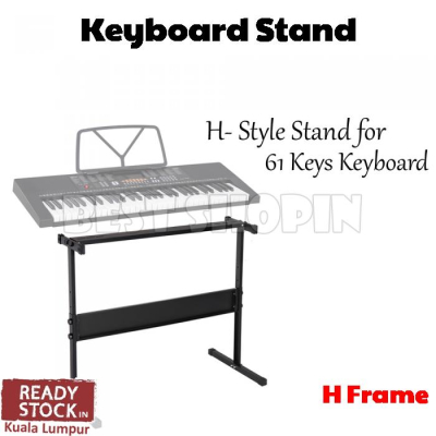 Portable Keyboard H Stand for 61 Key Electronic Piano Organ 