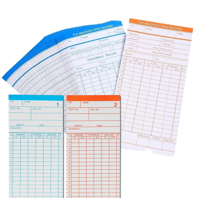 Punch Card 100 piece / pack Punch Card 100 piece / pack