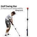 Adjustable 6 Level Gear Magnetic Golf Sound Swing Bar Trainer Stick