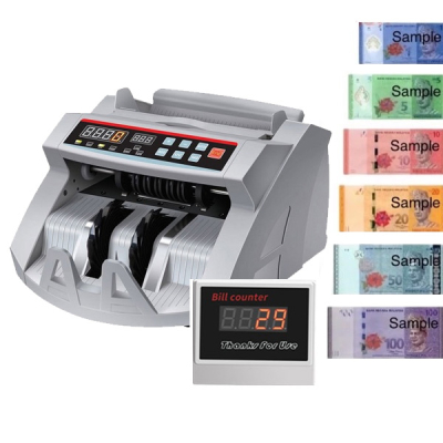 Mesin Kira Wang Money Cash Notes Counter Machine with UV MG Mesin Kira Wang Money Cash Notes Counter Machine with UV MG