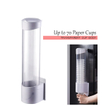 Cup Dispenser Wall Mounted Plastic Water Dispenser Holder Rack