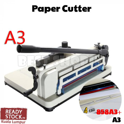 A3 Paper Cutter Heavy Duty Guillotine Machine Max 40mm 858 (stock)