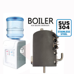 SUS304 Side Way Water Dispenser Heater Tank Boiler Stainless Steel 1L