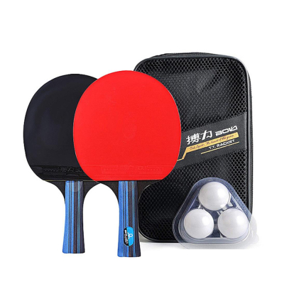 High Quality A10 Professional Table Tennis Racket Set Ping Pong Bat