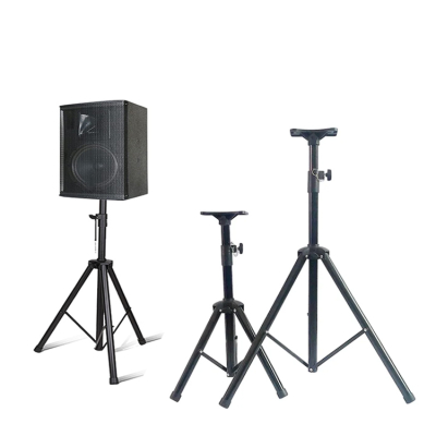 Speaker Audio Tripod Stand Mount Bracket Holder Adjustable 65 to 120cm