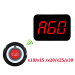 Restaurant Table Queue Button Pager Wireless Service Call System