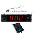 Wireless LED Counter Display Pager Queue Number Calling System stock