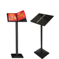 Binder Binding Portable Menu Catalogue Browser Floor Stand Brochure