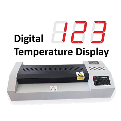 A3 Heavy Duty Laminator Laminate Machine Metal Body (Digital Display)