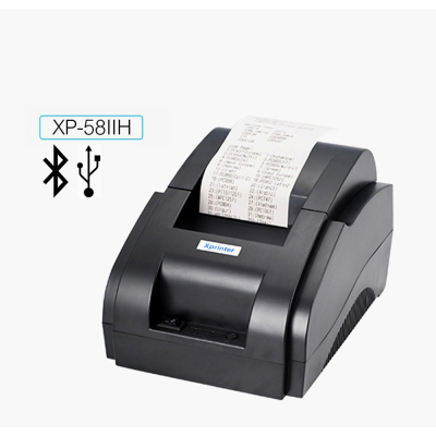 XP-58IIH 58mmThermal POS USB Bluetooth Receipt Printer Xprinter