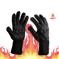 800°C 1472℉  Heat Resistant Glove BBQ Fireproof Black Glove (1 piece)