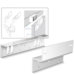 280KG Magnetic Lock Bracket for Door Access Control (Heavy Duty)