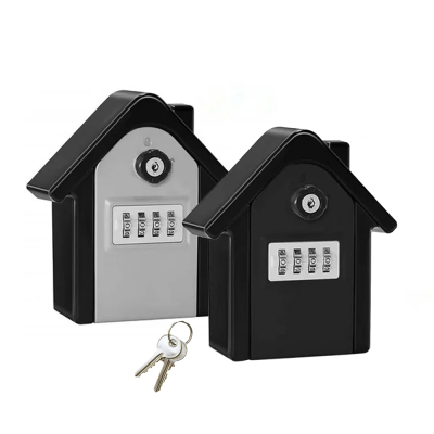 Two Way Large Wall Mount Key Box Lock Outdoor Secure 4 Digit Password