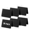 20 Pack 100x75mm Mini Chalkboard Signs for Table Sign Chalkboard