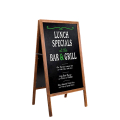 Large A-Frame Cafe Chalkboard Blackboard Menu Magnetic Sign Board