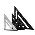 7 12 Inch Triangle Angle Ruler Square Metric Aluminium Alloy