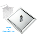 SUS304 8/10/12 Inch Bathroom Stainless Steel Rain Shower Head 2 Layer