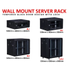 4U 6U 9U 12U 19 Inch Network Cabinet Wall Mount Server Rack 530mm